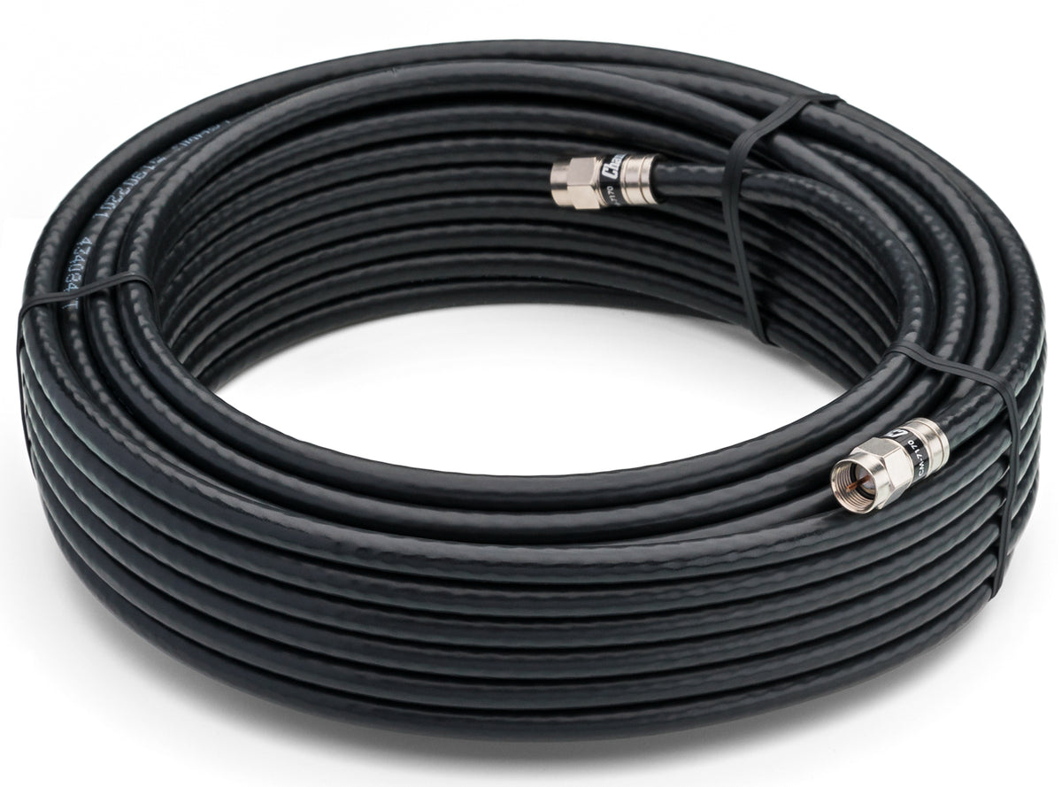 3' Coaxial Cable Black  Channel Master (CM-3701)