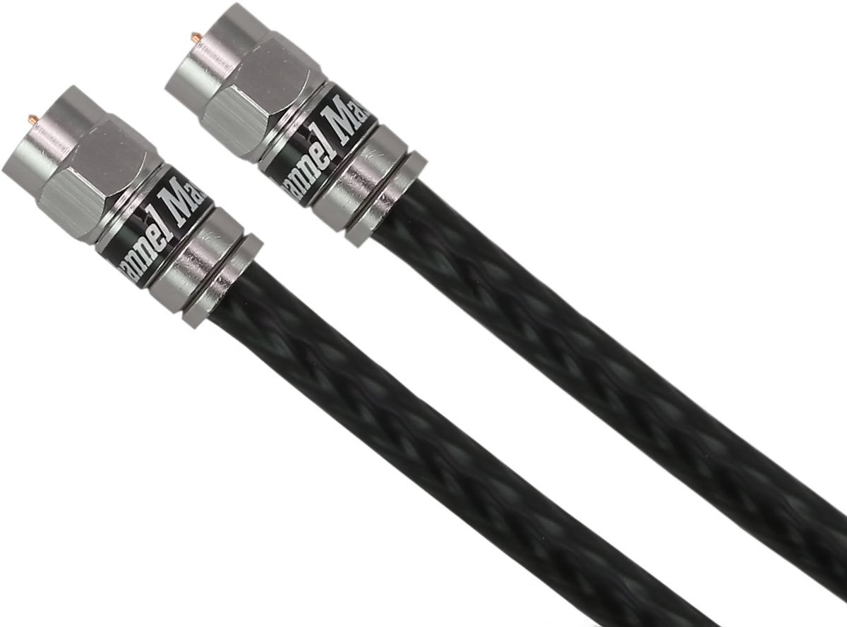 Coax+ 500’ Black Coaxial Cable - Professional-Grade | Channel Master